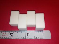 Delta 10&Prime;  SpaceAge Ceramics Guide Blocks.
