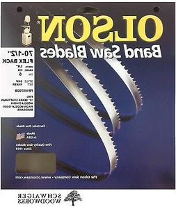 Blade 70-1/2" X 1/4", 6tpi For 10" Craftsman 21400 & Others,