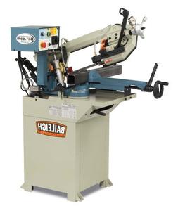 Baileigh BS-210M Hydraulic Horizontal Band Saw, 110V, 1hp Mo